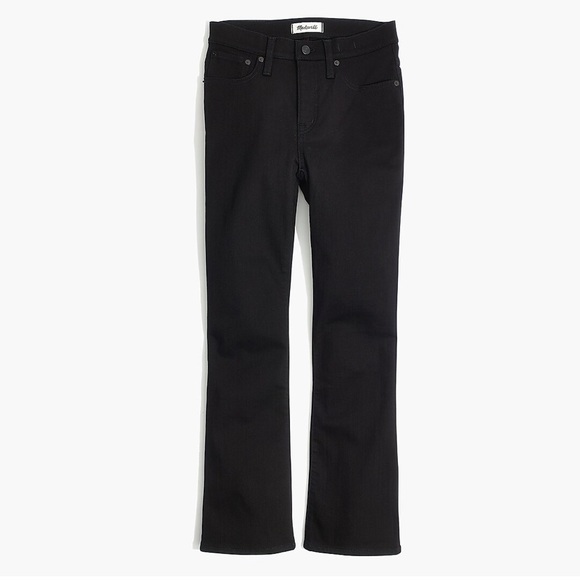 Madewell Cali-Demi Bootcup Jean Black size 29Tall - Picture 9 of 13